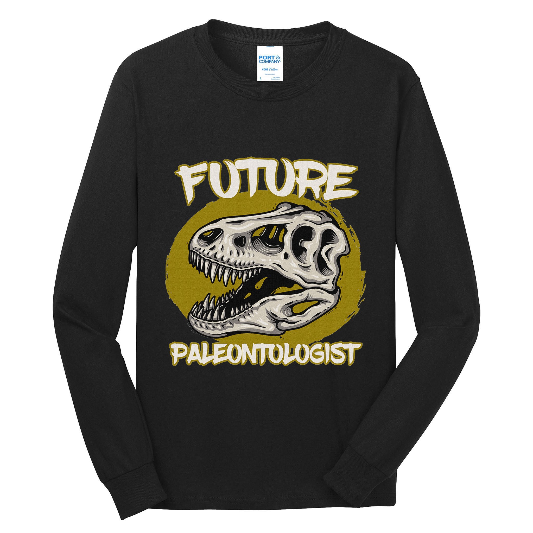 Future Paleontologist Cute Gifts For Dino Explorer Tall Long Sleeve T-Shirt