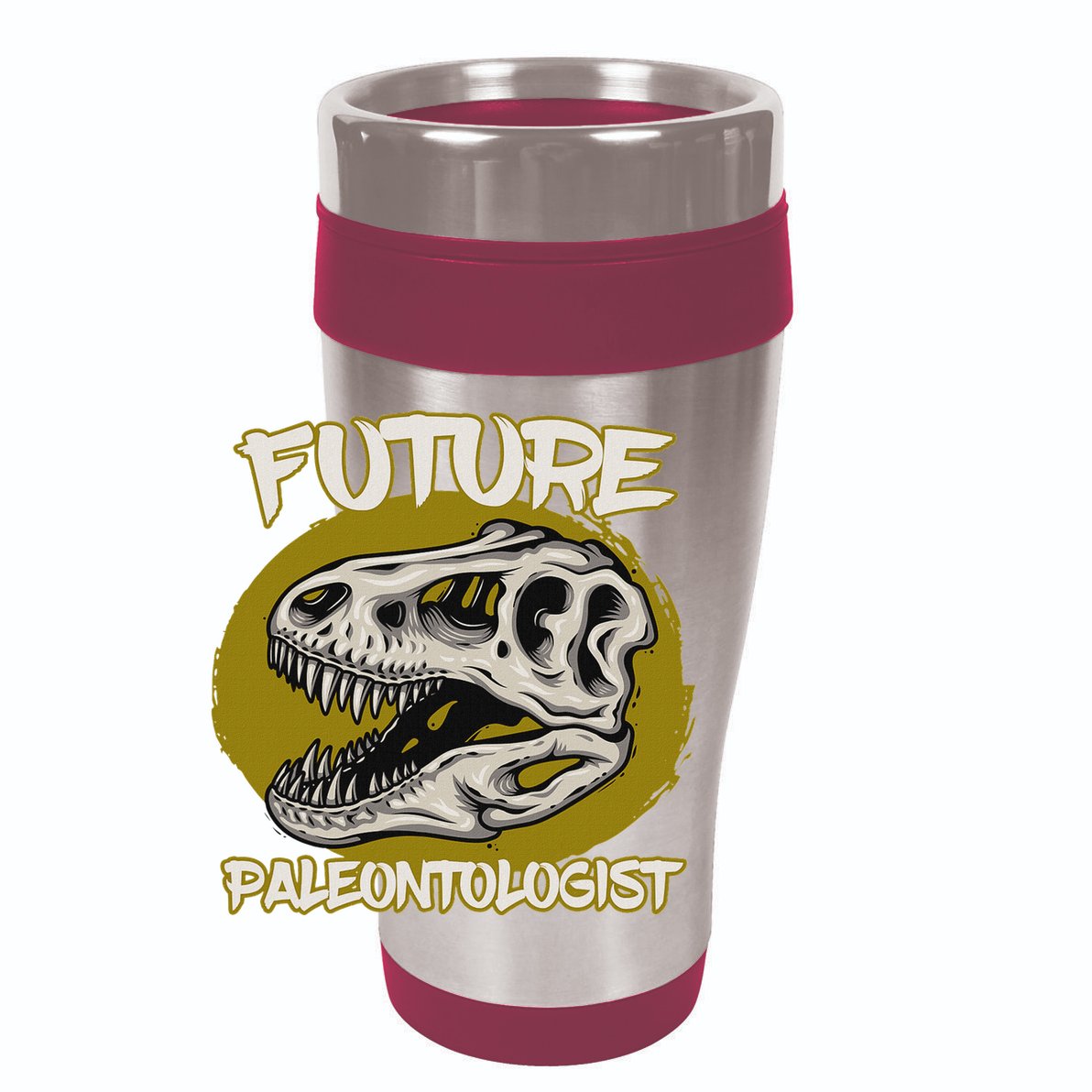 Future Paleontologist Cute Gifts For Dino Explorer 12oz Stainless Steel Coffee Mug