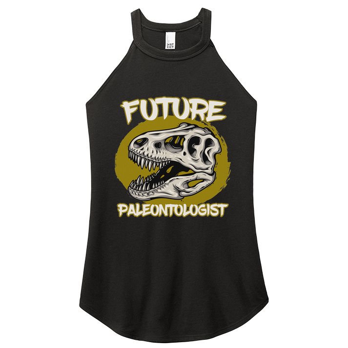 Future Paleontologist Cute Gifts For Dino Explorer Women's Perfect Tri Rocker Tank