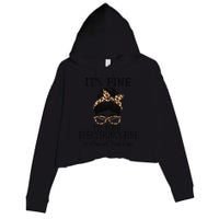 Funny Peims Clerk It's Fine, I'm Fine And Everything's Fine Crop Fleece Hoodie