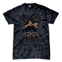 Funny Peims Clerk It's Fine, I'm Fine And Everything's Fine Tie-Dye T-Shirt