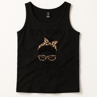 Funny Peims Clerk It's Fine, I'm Fine And Everything's Fine Tank Top