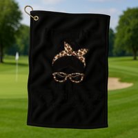 Funny Peims Clerk It's Fine, I'm Fine And Everything's Fine Golf Towel