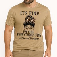 Funny Peims Clerk It's Fine, I'm Fine And Everything's Fine Performance Shirt