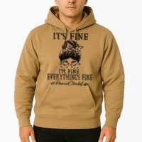 Funny Peims Clerk It's Fine, I'm Fine And Everything's Fine Hoodie