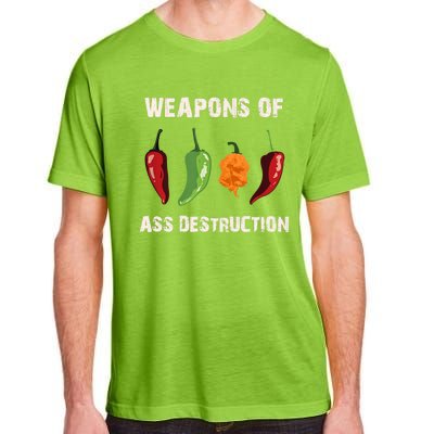 Funny Pepper Chili Head Spicy Hot Foods Gift Adult ChromaSoft Performance T-Shirt