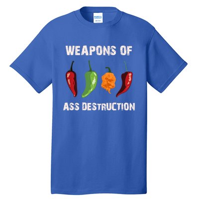 Funny Pepper Chili Head Spicy Hot Foods Gift Tall T-Shirt