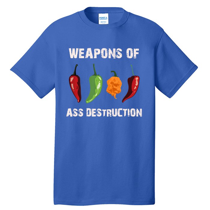 Funny Pepper Chili Head Spicy Hot Foods Gift Tall T-Shirt