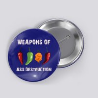 Funny Pepper Chili Head Spicy Hot Foods Gift Button