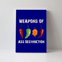 Funny Pepper Chili Head Spicy Hot Foods Gift Canvas