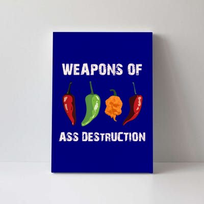 Funny Pepper Chili Head Spicy Hot Foods Gift Canvas