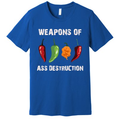 Funny Pepper Chili Head Spicy Hot Foods Gift Premium T-Shirt