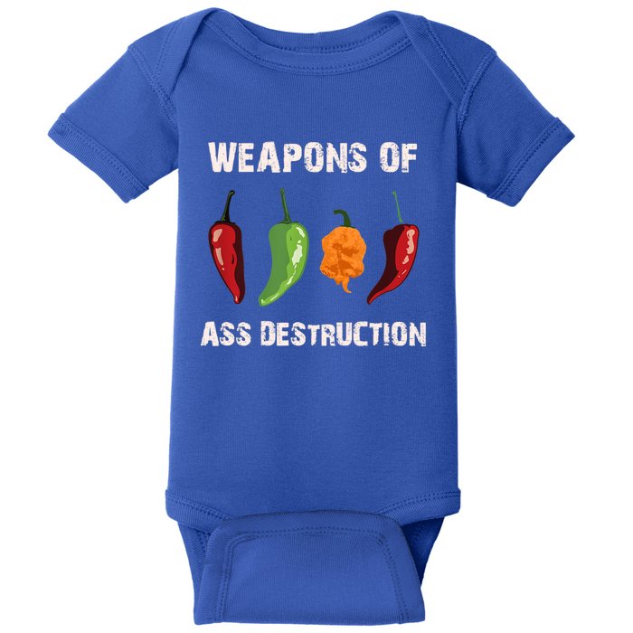 Funny Pepper Chili Head Spicy Hot Foods Gift Baby Bodysuit