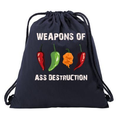 Funny Pepper Chili Head Spicy Hot Foods Gift Drawstring Bag