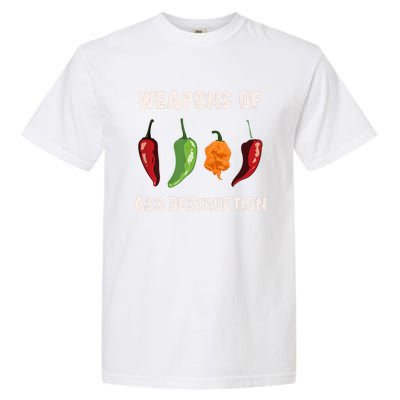 Funny Pepper Chili Head Spicy Hot Foods Gift Garment-Dyed Heavyweight T-Shirt