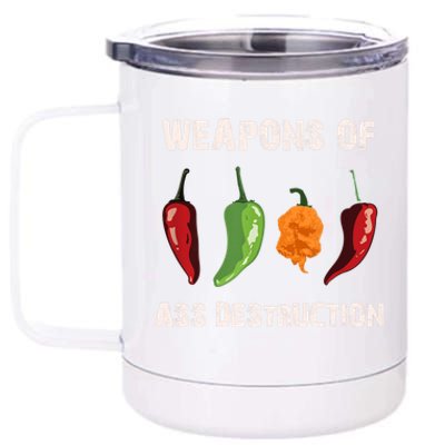 Funny Pepper Chili Head Spicy Hot Foods Gift 12 oz Stainless Steel Tumbler Cup