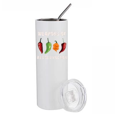 Funny Pepper Chili Head Spicy Hot Foods Gift Stainless Steel Tumbler