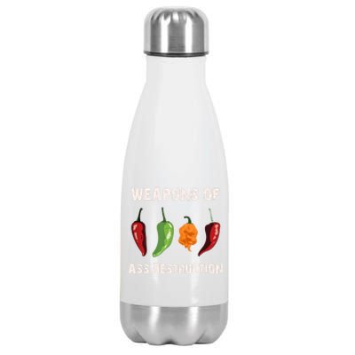 Funny Pepper Chili Head Spicy Hot Foods Gift Stainless Steel Insulated Water Bottle