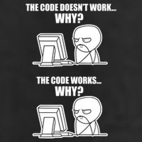 Funny Programmer Code Works Why Meme Tee Trucker Hat
