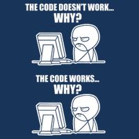 Funny Programmer Code Works Why Meme Tee Hoodie