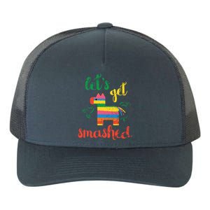 Funny PiñAta Cinco De Mayo LetS Get Smashed Cool Gift Yupoong Adult 5-Panel Trucker Hat