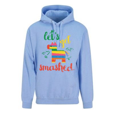 Funny PiñAta Cinco De Mayo LetS Get Smashed Cool Gift Unisex Surf Hoodie