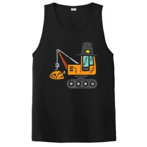 Funny Pilgrim Crane Turkey Thanksgiving Truck PosiCharge Competitor Tank