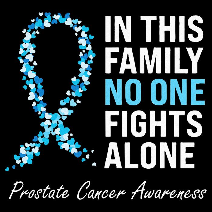 Family Prostate Cancer Awareness Light Blue Ribbon Survivor Zip Tote Bag