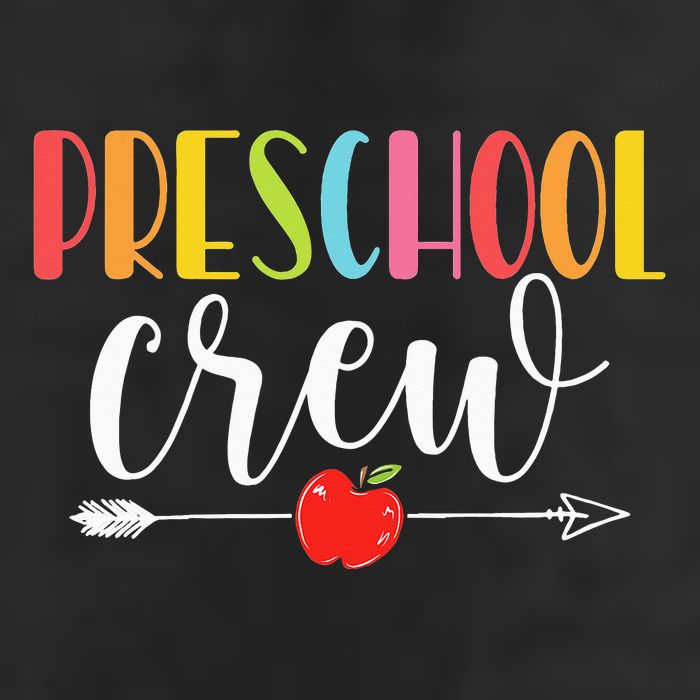 Funny Preschool Crew Teacher First Day Of School Adult Drive Performance Visor