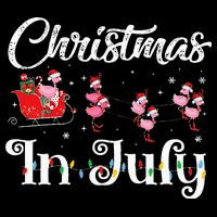 flamingo pink camping car christmas in july party Impact Tech Backpack