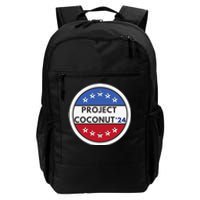 Funny Project Coconut Tree 24 Kamala Harris President Gen Z Sweat Daily Commute Backpack