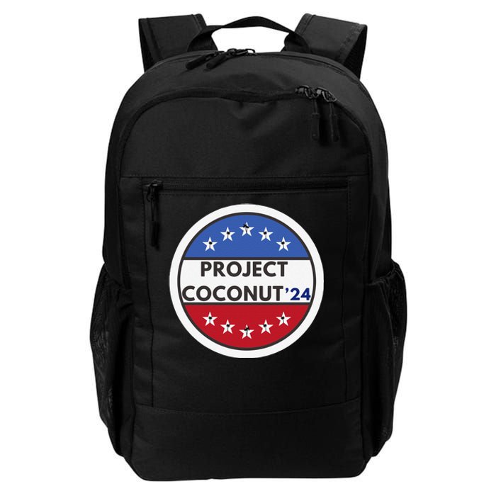 Funny Project Coconut Tree 24 Kamala Harris President Gen Z Sweat Daily Commute Backpack