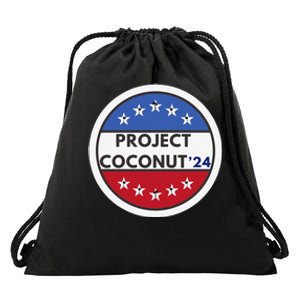 Funny Project Coconut Tree 24 Kamala Harris President Gen Z Sweat Drawstring Bag