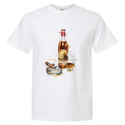 Funny Pappy & Cigar Painting, Blantons, Buffalo Trace 1 Garment-Dyed Heavyweight T-Shirt