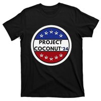 Funny Project Coconut Tree 24 Kamala Harris President Gen Z T-Shirt