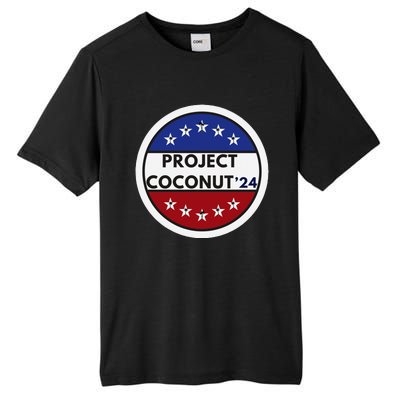 Funny Project Coconut Tree 24 Kamala Harris President Gen Z Tall Fusion ChromaSoft Performance T-Shirt