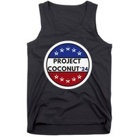 Funny Project Coconut Tree 24 Kamala Harris President Gen Z Tank Top