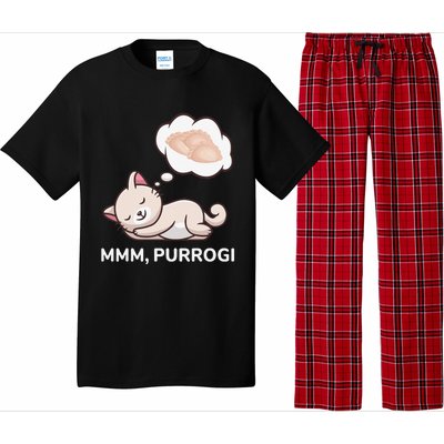 Funny Pierogi Cat Polish Food Poland Polska Pajama Set