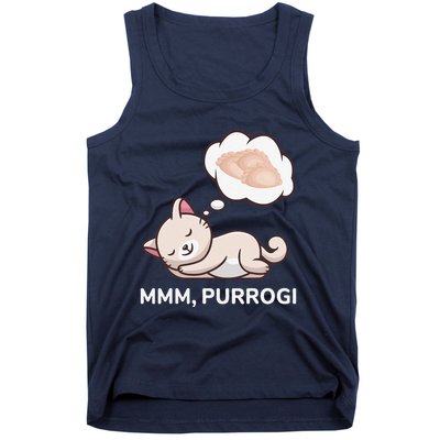 Funny Pierogi Cat Polish Food Poland Polska Tank Top