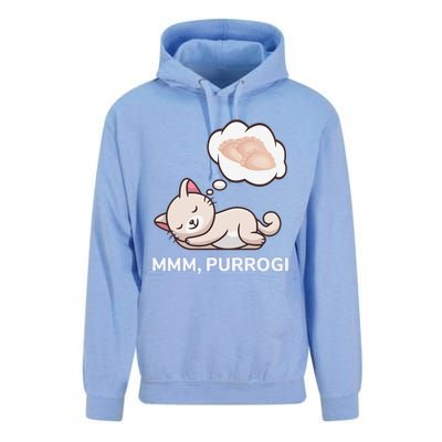 Funny Pierogi Cat Polish Food Poland Polska Unisex Surf Hoodie