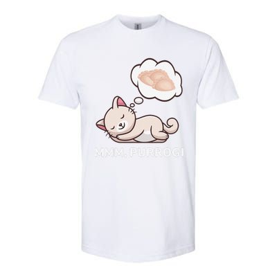 Funny Pierogi Cat Polish Food Poland Polska Softstyle CVC T-Shirt