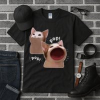 Funny Pop Cat Meme Tall T-Shirt