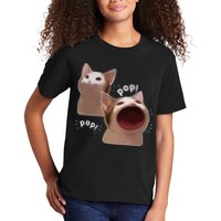 Funny Pop Cat Meme Kids T-Shirt