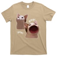 Funny Pop Cat Meme T-Shirt