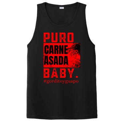 Funny Puro Carne Asada Baby Gorditoyguapo PosiCharge Competitor Tank