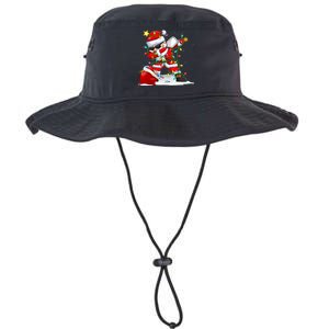 Funny Pickleball Christmas Dabbing Santa Playing Pickleball Legacy Cool Fit Booney Bucket Hat