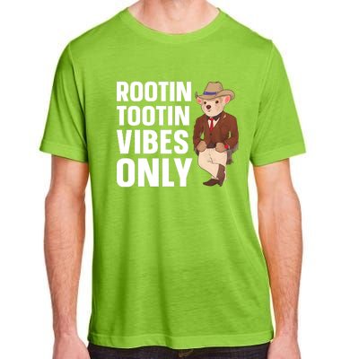 Funny Possum Cowboy Rootin Tootin Vibes Only Adult ChromaSoft Performance T-Shirt