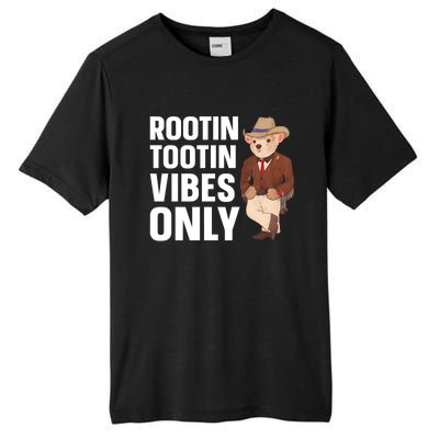 Funny Possum Cowboy Rootin Tootin Vibes Only Tall Fusion ChromaSoft Performance T-Shirt