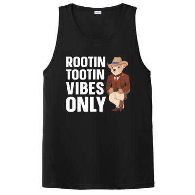 Funny Possum Cowboy Rootin Tootin Vibes Only PosiCharge Competitor Tank