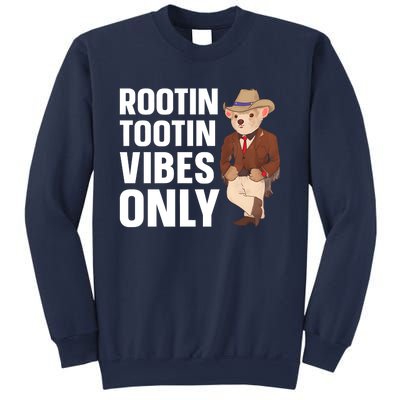 Funny Possum Cowboy Rootin Tootin Vibes Only Sweatshirt